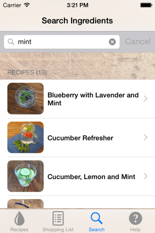 Infused Water Recipes screenshot 3