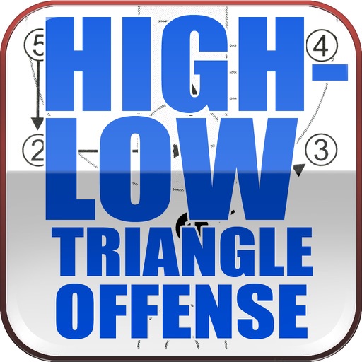 High-Low Triangle Offense: Attacking Man & Zone Defense - With Coach Lason Perkins - Full Court Basketball Training Instruction Icon
