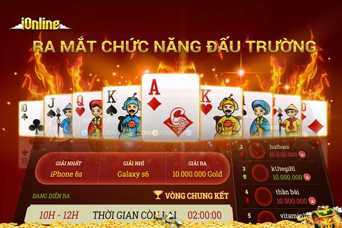 iOnline - Game danh bai Online screenshot 3