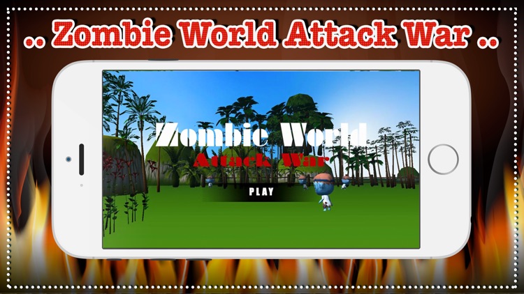 Zombie World Attack War - cool game adventure strategy