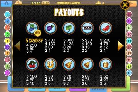 Slots 777 (Bonus Games, Free Spins, Big Wins & Progressive Jackpot) screenshot 3