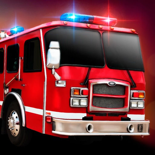 Fire Truck Emergency Driver 3D Free Icon