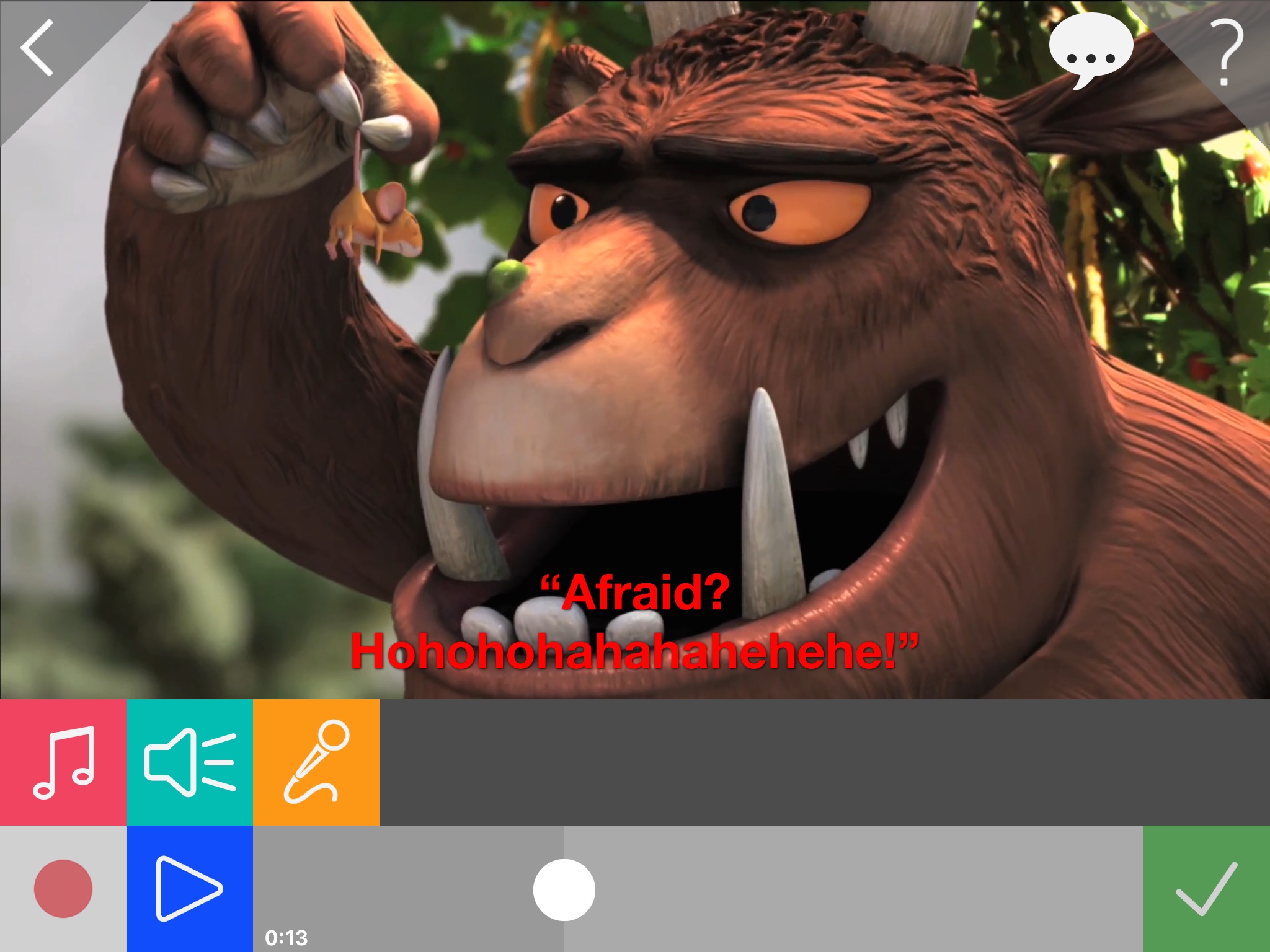 Storymaker for Educators: The Gruffalo Edition screenshot 3