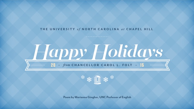 UNC Holiday 2015