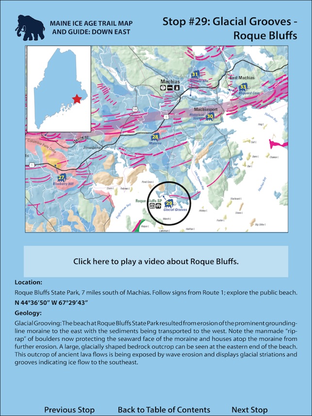 Maine Ice Age Trail Map & Guide(圖3)-速報App