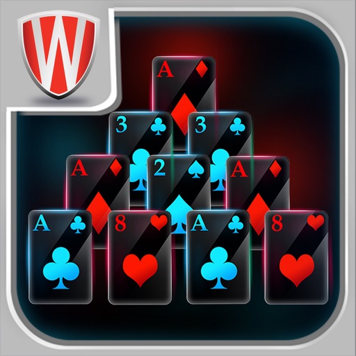 Pyramid - Glass Solitaire 3D Icon