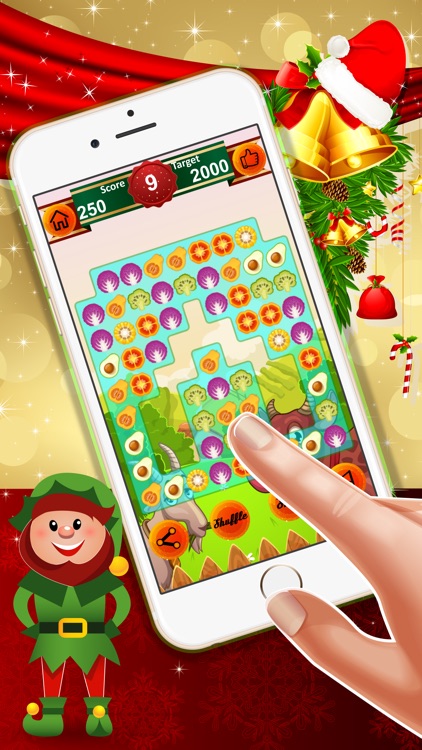 Farm Country : - A match 3 puzzle game for Christmas holiday season !