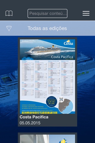 Costa Cruzeiros screenshot 2