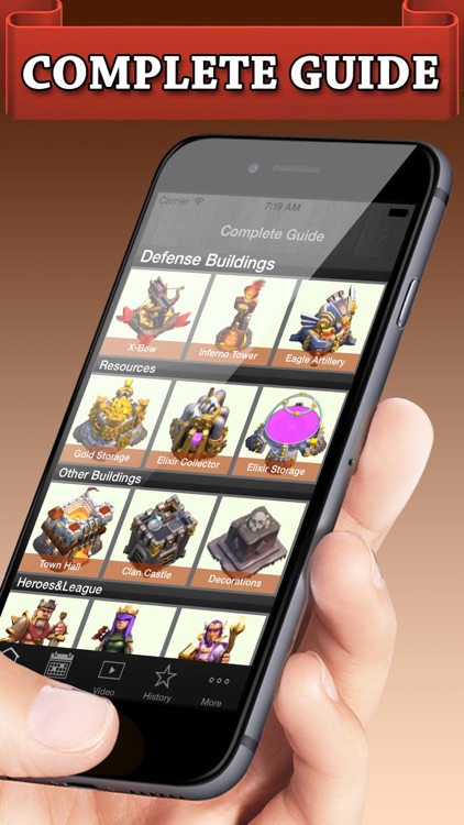 Guide for Coc-Clash of Clans --include Gems Guide,Tips Video,and Strategy
