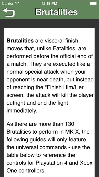 Gamer's Guide for Mortal Kombat X screenshot-3