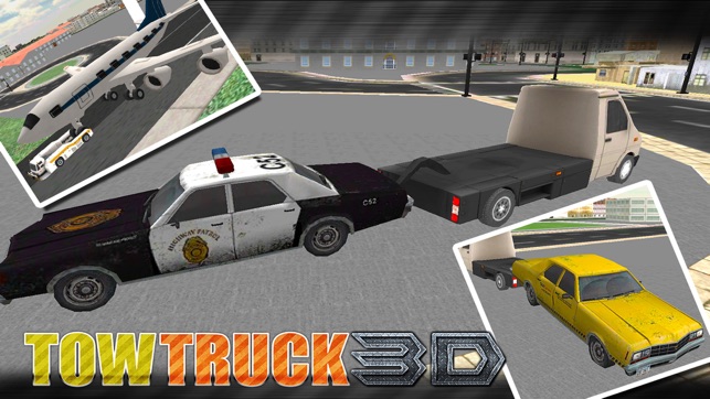 Tow Truck Driver Car Fix 3D Simulator