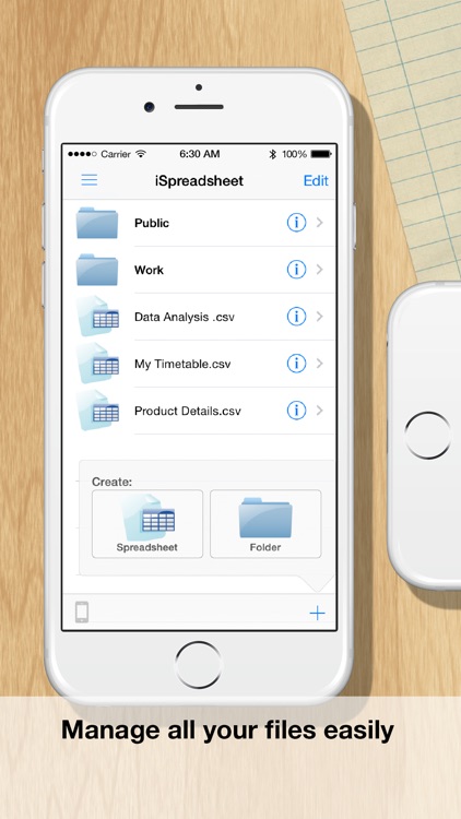 iSpreadsheet™ : Fast Powerful Office Spreadsheet