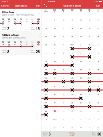 goal streaks daily goals habits tracker app price drops daily goal tracker
