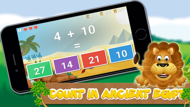 Math learning game for preschool kids : Educational game to learn addition, subtraction, division and multiplication in HD and FREE screenshot-3