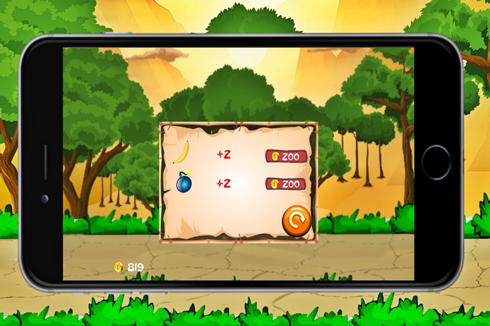 The Monkey  Battle flight Adventure Games Free screenshot 2