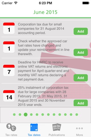 UK tax hub screenshot 2