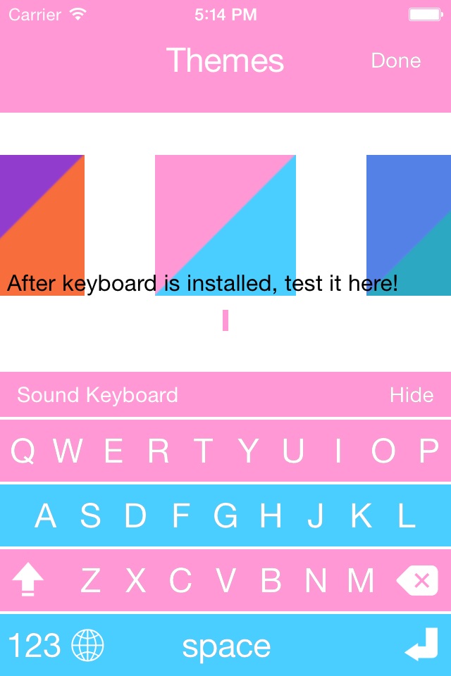 Keyboard Sound - Customize Typing, Clicks Tone, Color themes screenshot 4