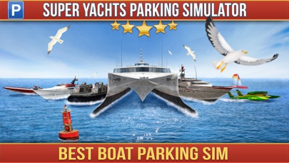 Super Yachts Parking Simulator - Real Boats Race Driving Test Park Racing Games Screenshot 1