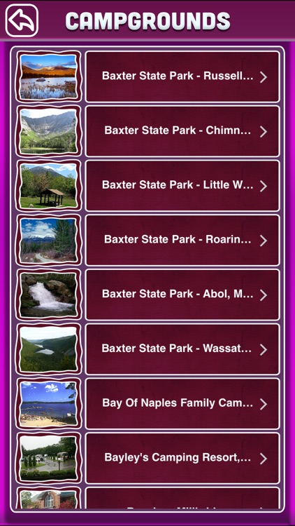 Maine Campgrounds Offline Guide