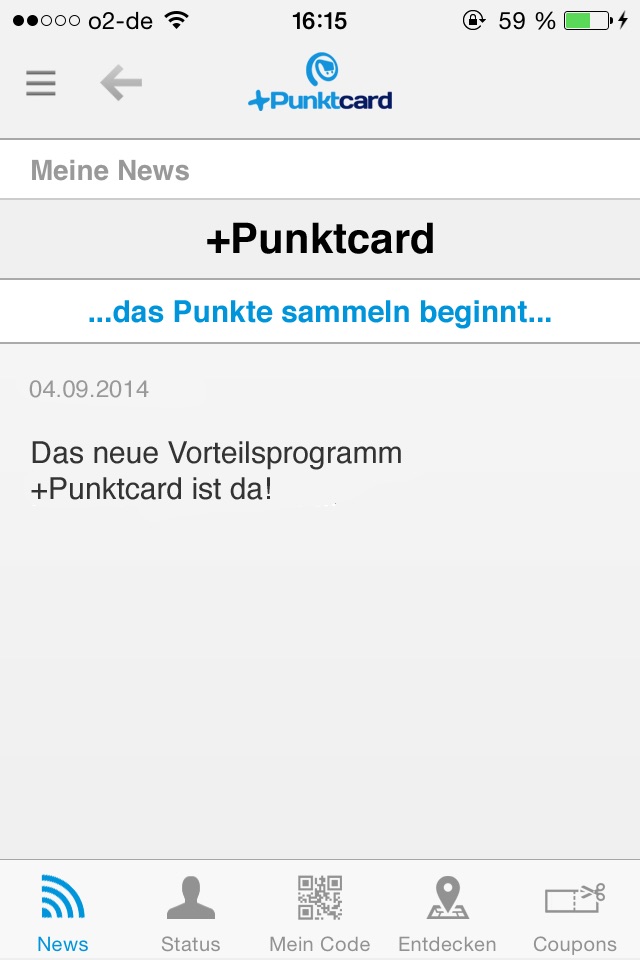 +Punktcard screenshot 4