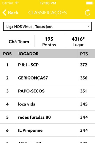 Liga NOS Virtual screenshot 3