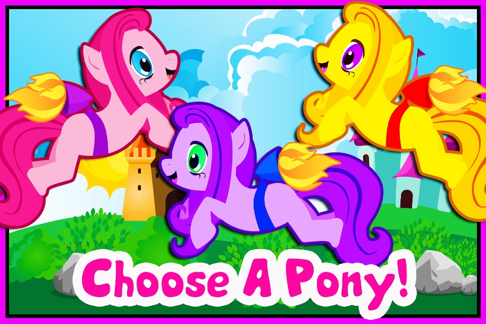 Jetpack Pony Games for Girls: Free screenshot 2