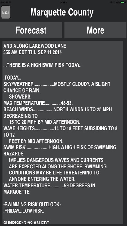 Great Lakes of USA Weather Forecast screenshot-3