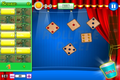 Emoji & Emoticons Craze Yatzy  Dice Casino Game screenshot 4