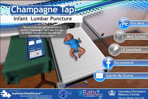 Infant Lumbar Puncture Champagne Tap screenshot 3