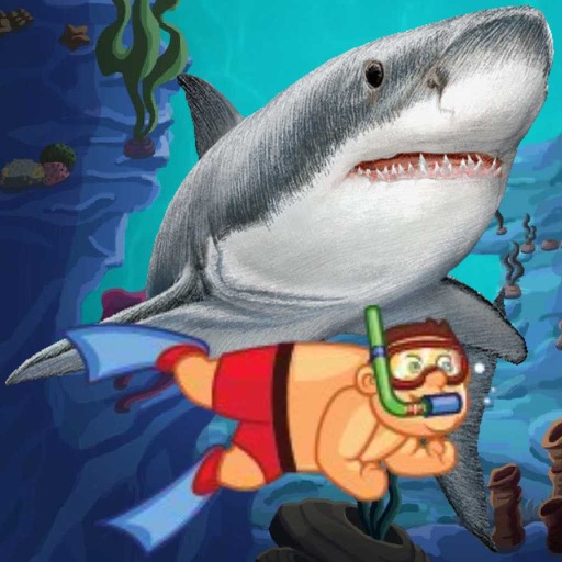 Deep Sea Shark Attack Icon