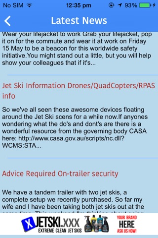 Jet Ski App screenshot 4