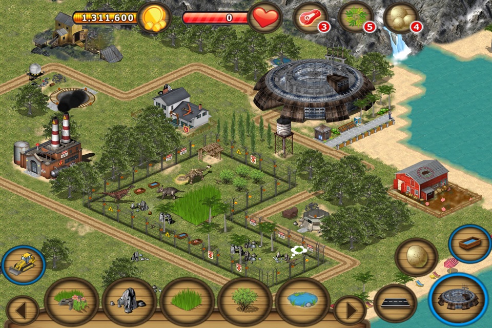 Jurassic Island: The Dinosaur Zoo screenshot 2