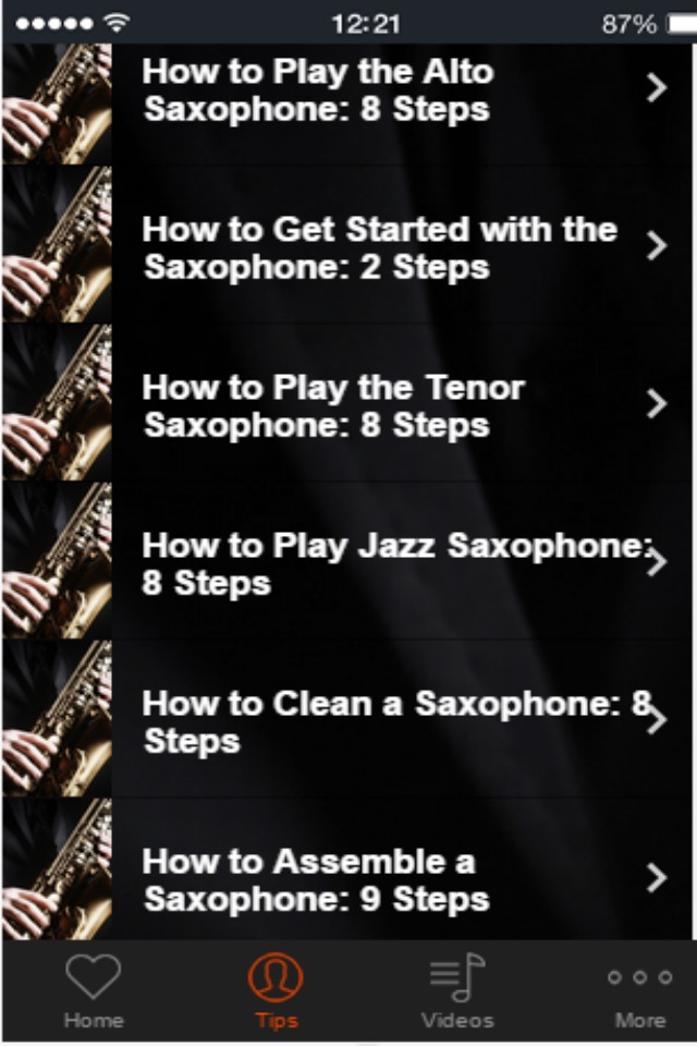 Saxophone Tutorials and Lessons For Beginners screenshot 2