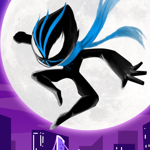 Spider Ninja Jump | The shadow goblins reborn with super powers glider iOS App