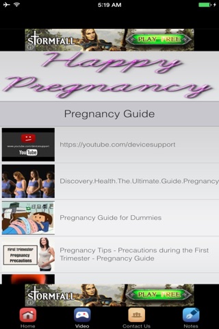 Symptoms Of Pregnancy - Free Pregnancy App screenshot 2