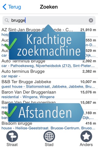 Bruges Travelmapp screenshot 3