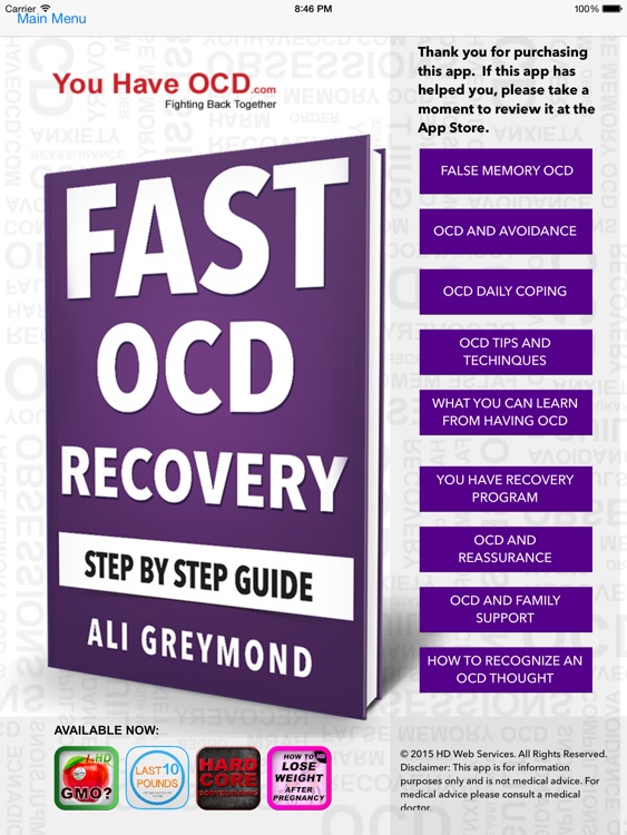 Fast OCD Recovery HD screenshot-4