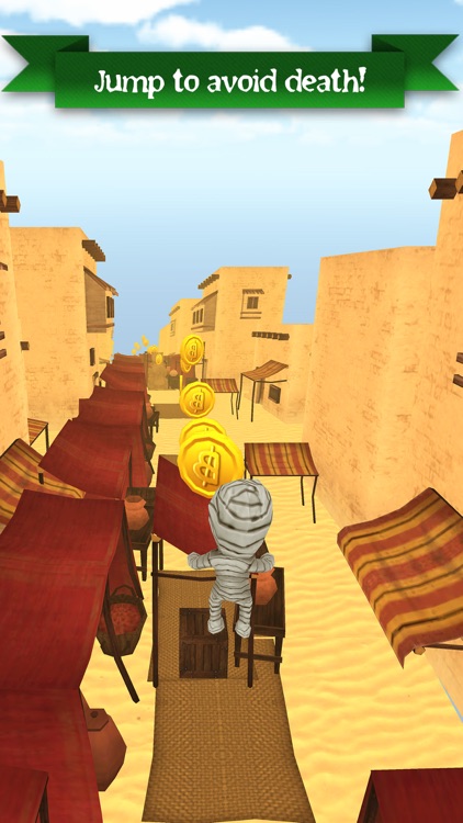 Cleopatra's Mummy Pyramid Run - Free cartoon game for children screenshot-3