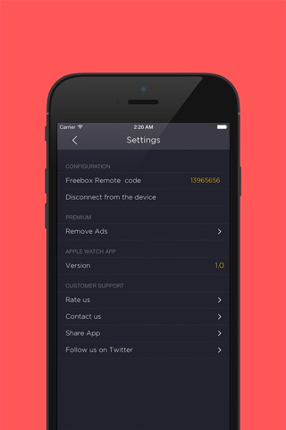 Zapette: Remote Control for Freebox screenshot 3