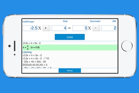 Equation Solver 4in1 screenshot 4