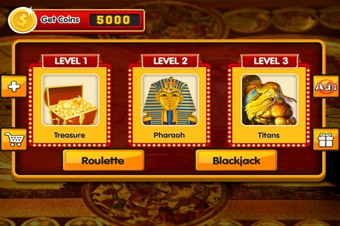 Golden Treasure Casino in Sand Vegas Slots Blackjack & Poker Pro screenshot 3