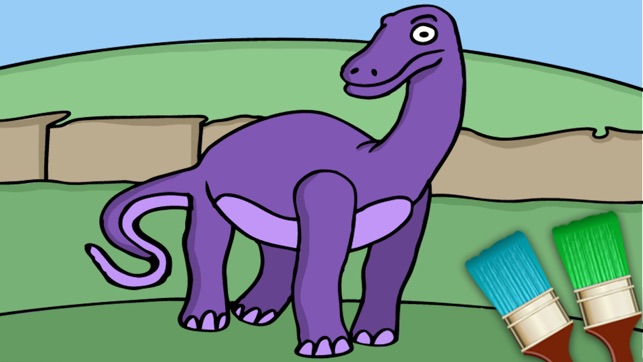 Color dinosaurs - dinosaur coloring  games(圖5)-速報App