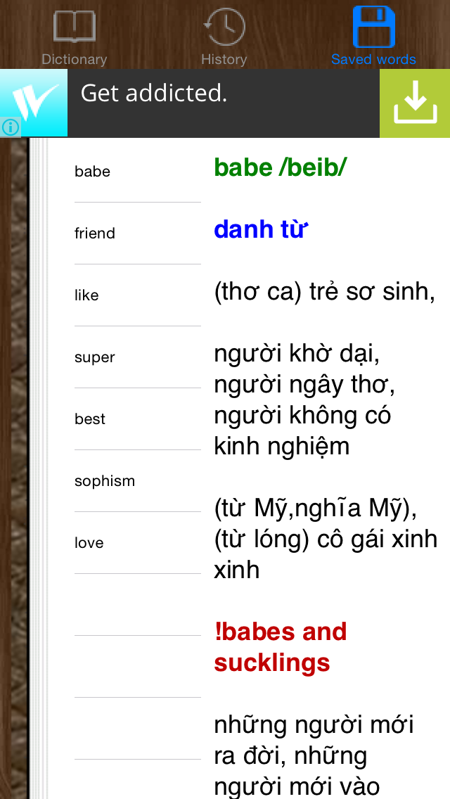 How to cancel & delete English Vietnamese Dictionary Offline from iphone & ipad 4