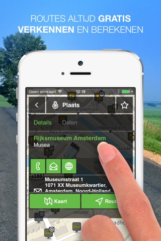 NLife Western Europe Premium - Offline GPS Navigation, Traffic & Maps screenshot 3