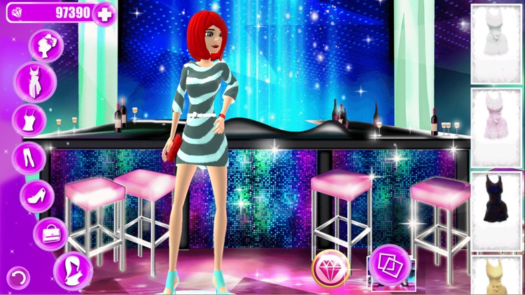 Fashion Icon Dressing Up Game: Fantasy Dress Up & Makeover Salon Games for Girls