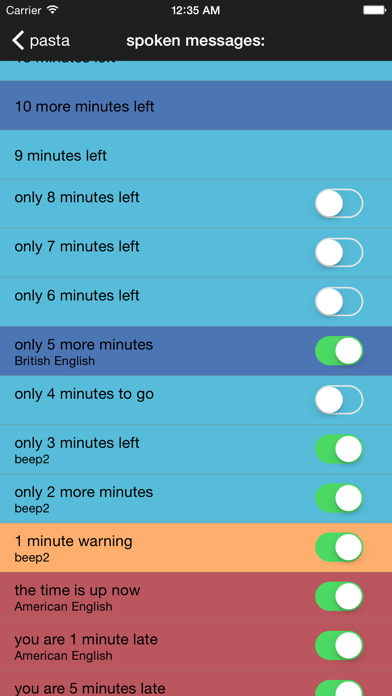 How to cancel & delete Talking Chef Timers to Check TalkTime from iphone & ipad 4