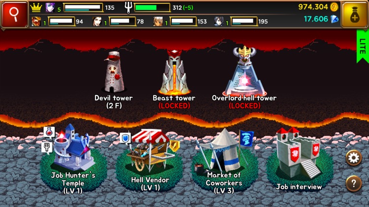 Hell Tower Lite screenshot-3