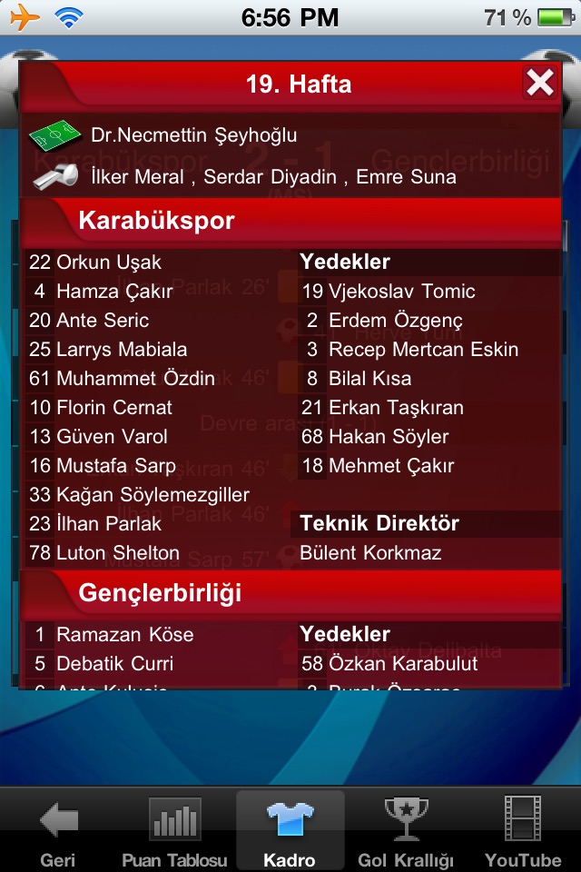 Futbol - Süper Lig Sürümü screenshot 4