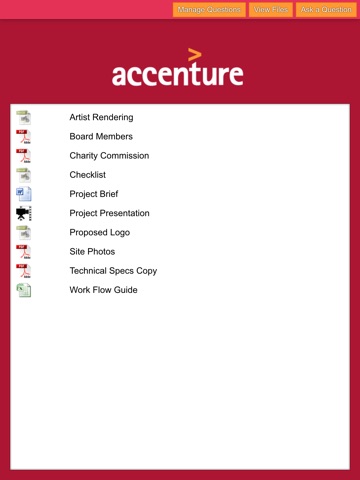 AccentureQ&A screenshot 3