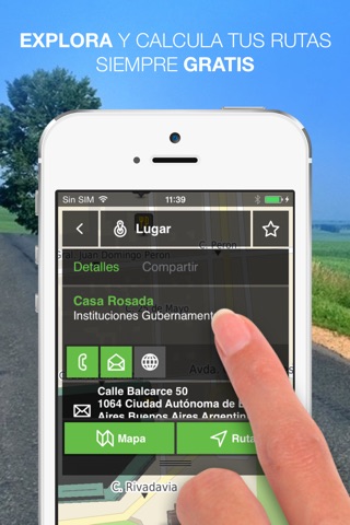 NLife Argentina - Navegación GPS y mapas sin conexión a Internet screenshot 3
